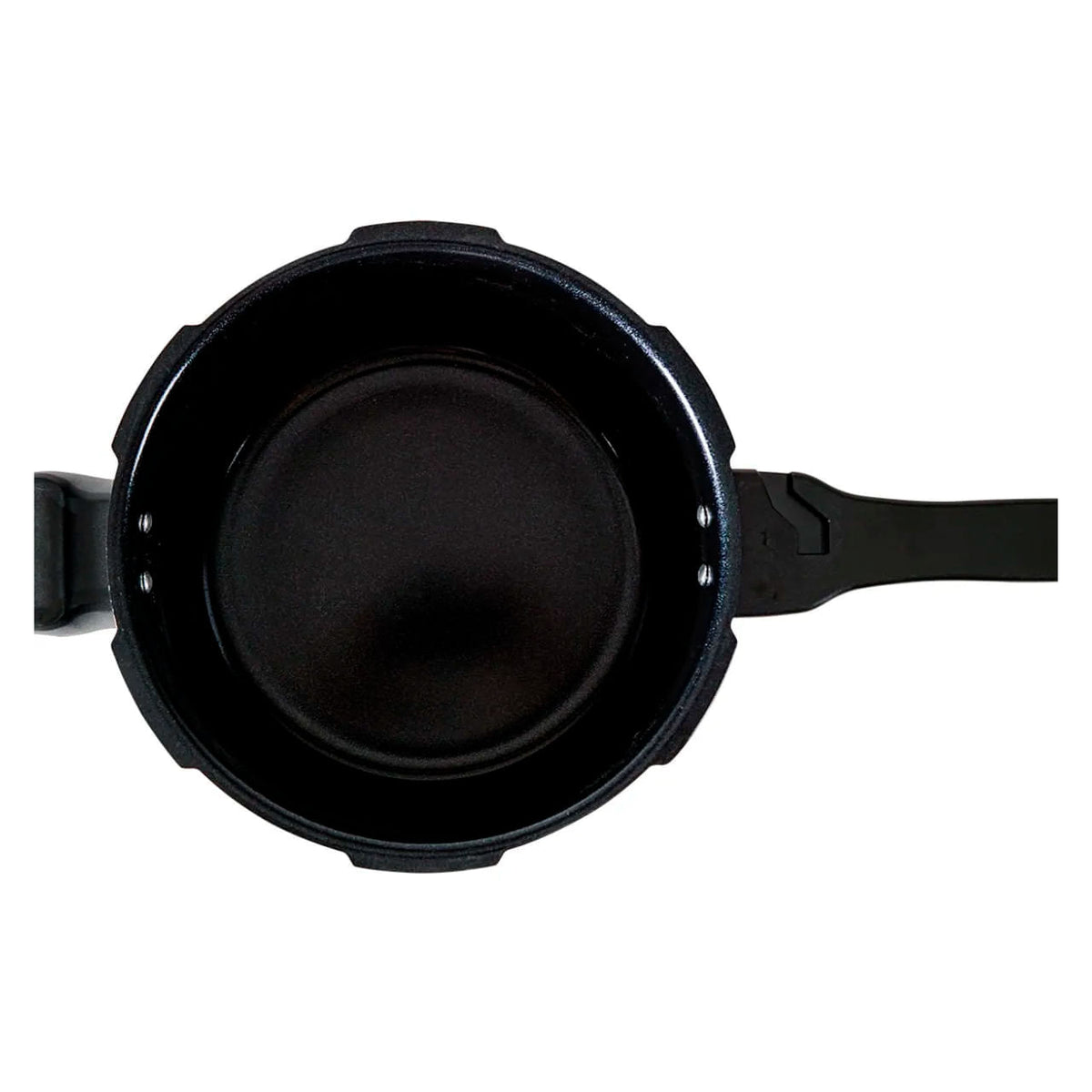 Panela de Pressão Indução Brinox Super Antiaderente Ceramic Life 5,4 Litros 22cm Preta