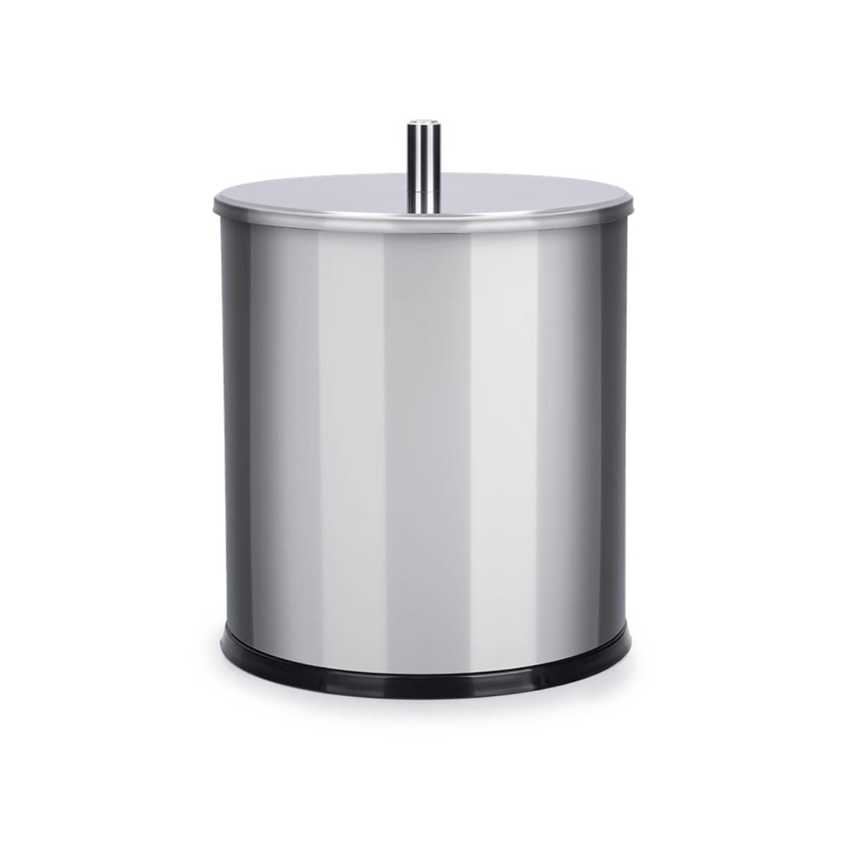 Lixeira com Tampa Brinox Decorline 5,4 Litros Ø18,5 x 23cm Aço Inoxidável