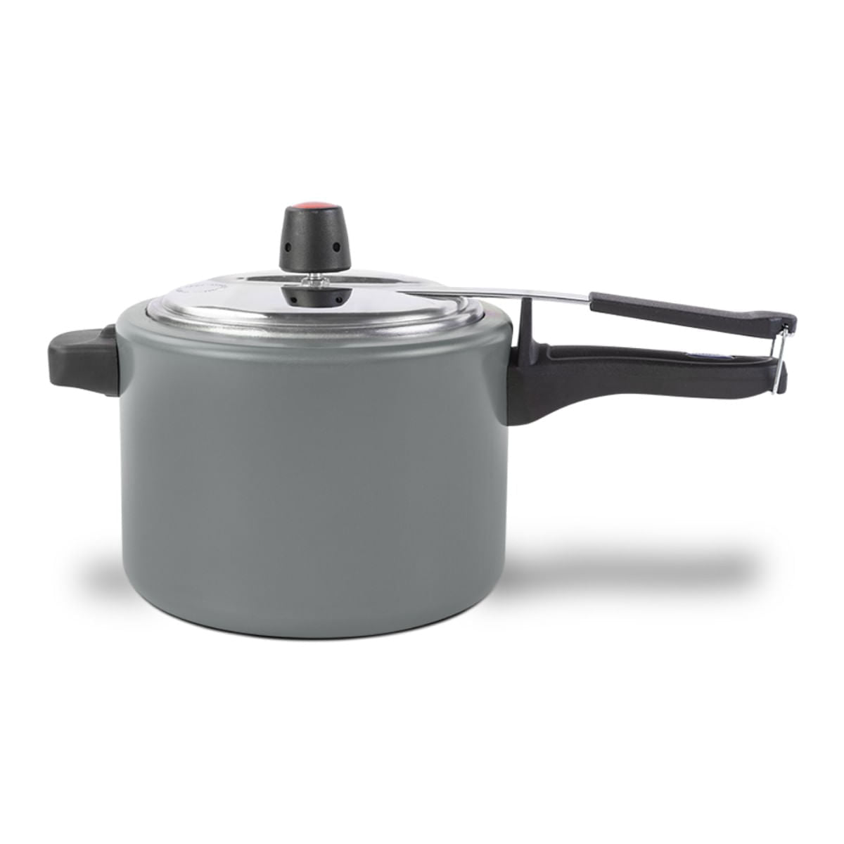 Panela de Pressão Brinox Vapt Antiaderente Ceramic Life 4,5 Litros Ø20cm Cinza