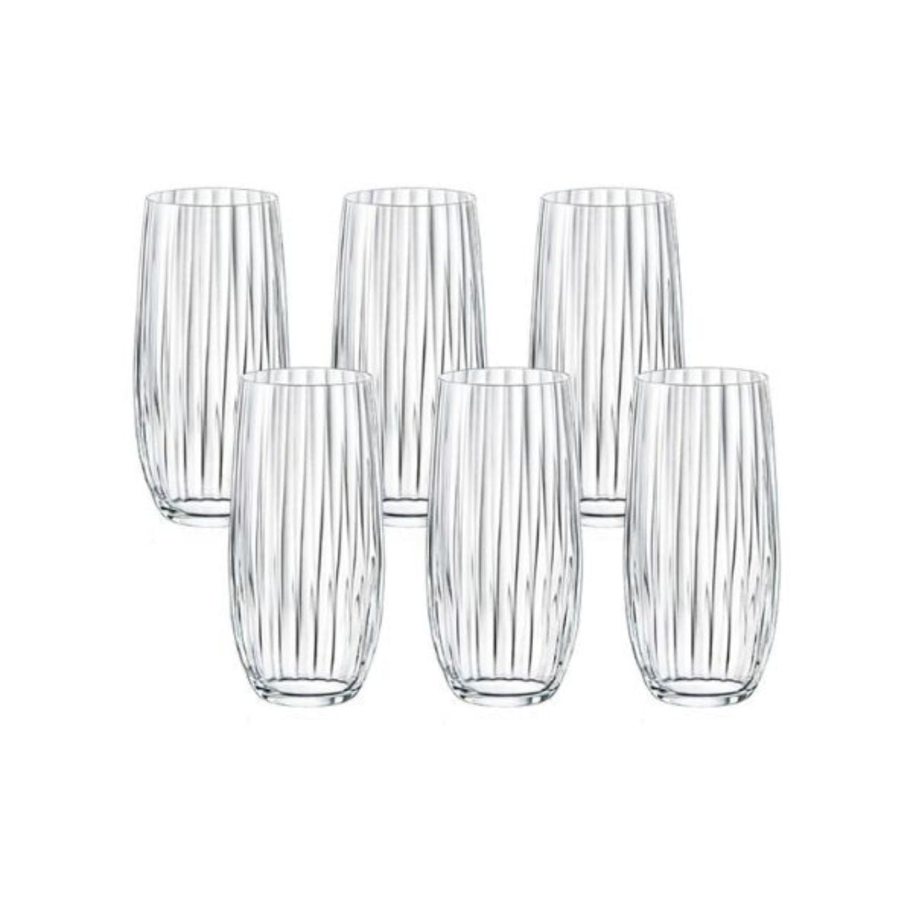 Jogo de 6 Copos para Água em Cristal Bohemia 350ml Haus Concept Dream