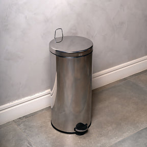 Lixeira com Pedal Brinox Decorline 30 Litros Aço Inoxidável