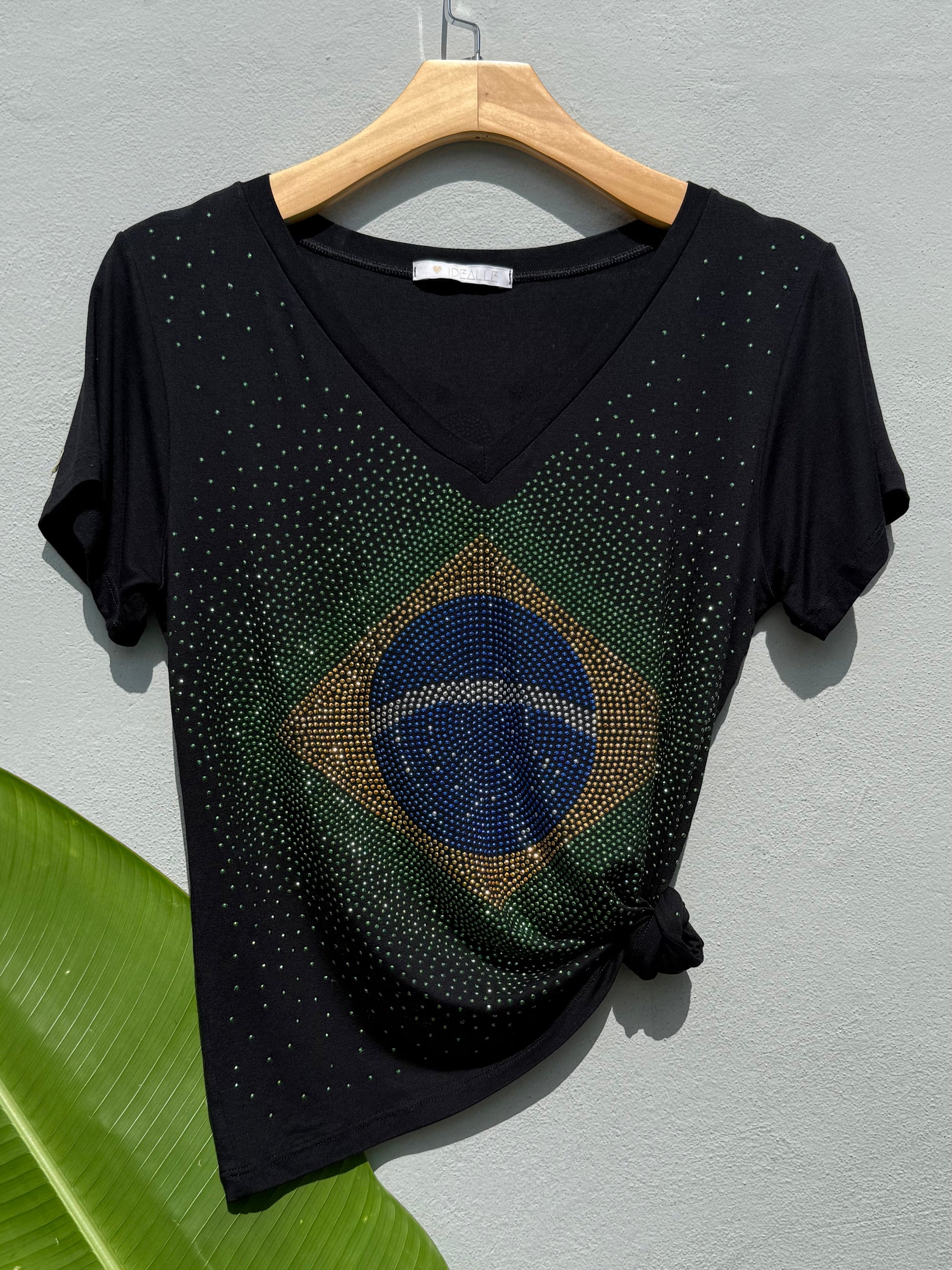 Pré-Venda Bandeira Brasil Preta