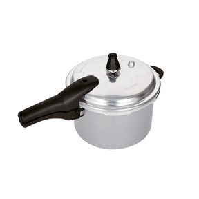 Panela de Pressão Indução Brinox Super Antiaderente Ceramic Life 5,4 Litros 22cm Gris