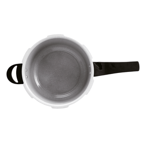 Panela de Pressão Indução Brinox Super Antiaderente Ceramic Life 5,4 Litros 22cm Gris