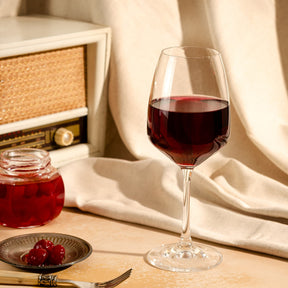 Jogo de 6 Taças para Vinho em Cristal Bohemia 455ml Haus Concept Aroma