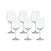 Jogo de 6 Taças para Água em Cristal Bohemia 560ml Haus Concept Aroma