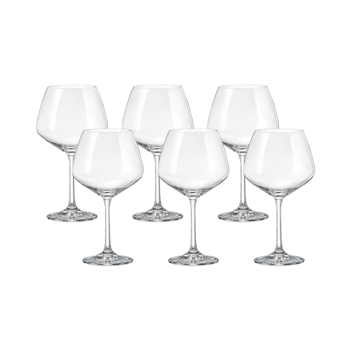 Jogo de 6 Taças para Gin Tônica em Cristal Bohemia 580ml Haus Concept Aroma