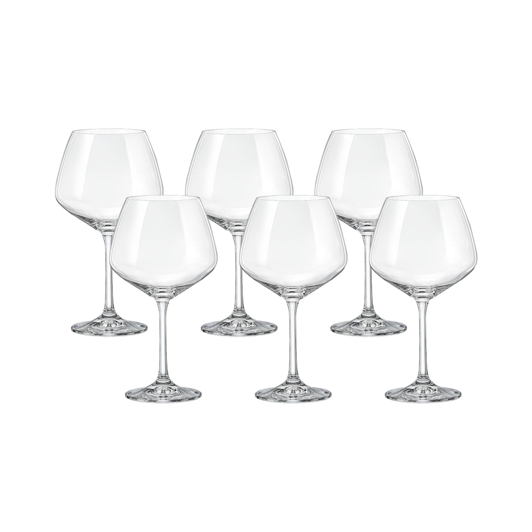 Jogo de 6 Taças para Gin Tônica em Cristal Bohemia 580ml Haus Concept Aroma