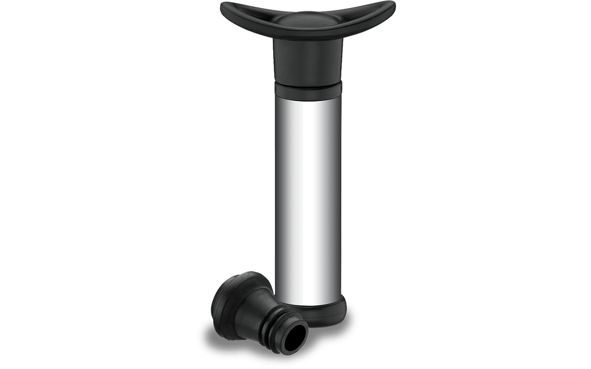 Bomba a Vácuo para Vinho Brinox 14,5 cm com 2 Rolhas