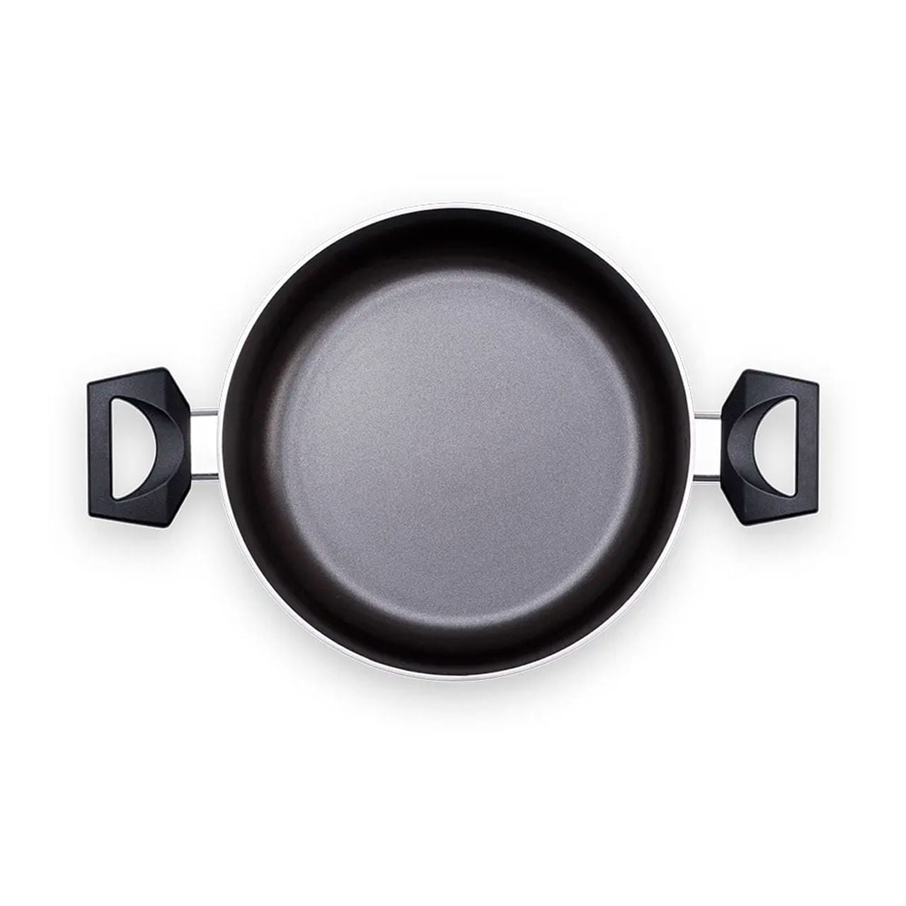 Caçarola Brinox Preserve Antiaderente Ceramic Life Ø24cm 4,7 Litros Cinza