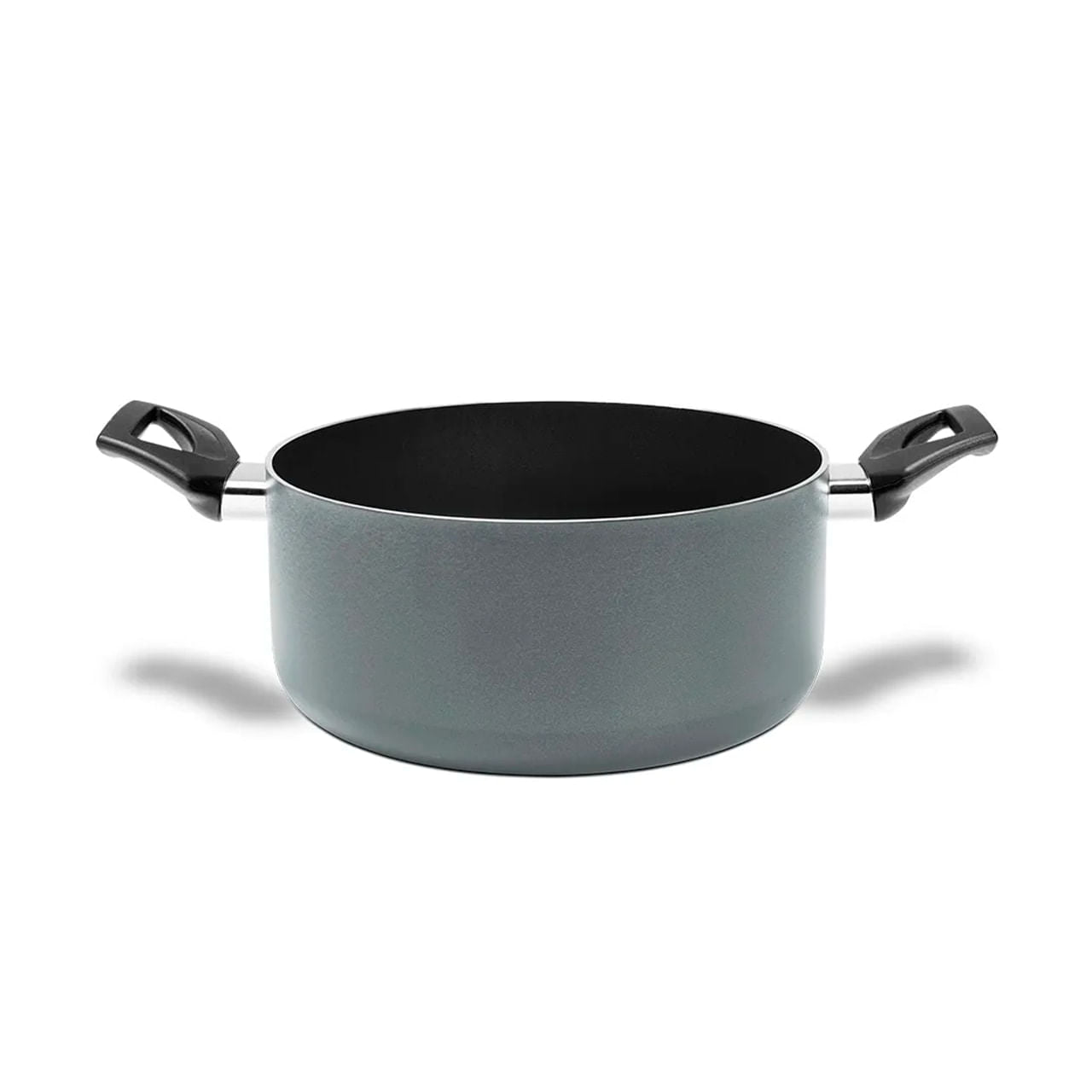 Caçarola Brinox Preserve Antiaderente Ceramic Life Ø24cm 4,7 Litros Cinza