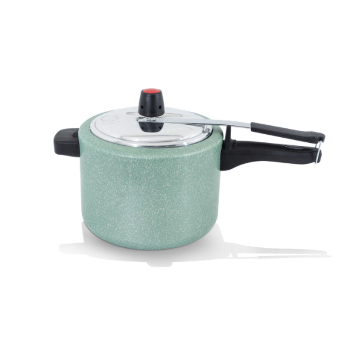 Panela de Pressão Brinox Vapt Antiaderente Ceramic Life 4,5 Litros Ø20cm Verde