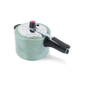 Panela de Pressão Brinox Vapt Antiaderente Ceramic Life 4,5 Litros Ø20cm Verde