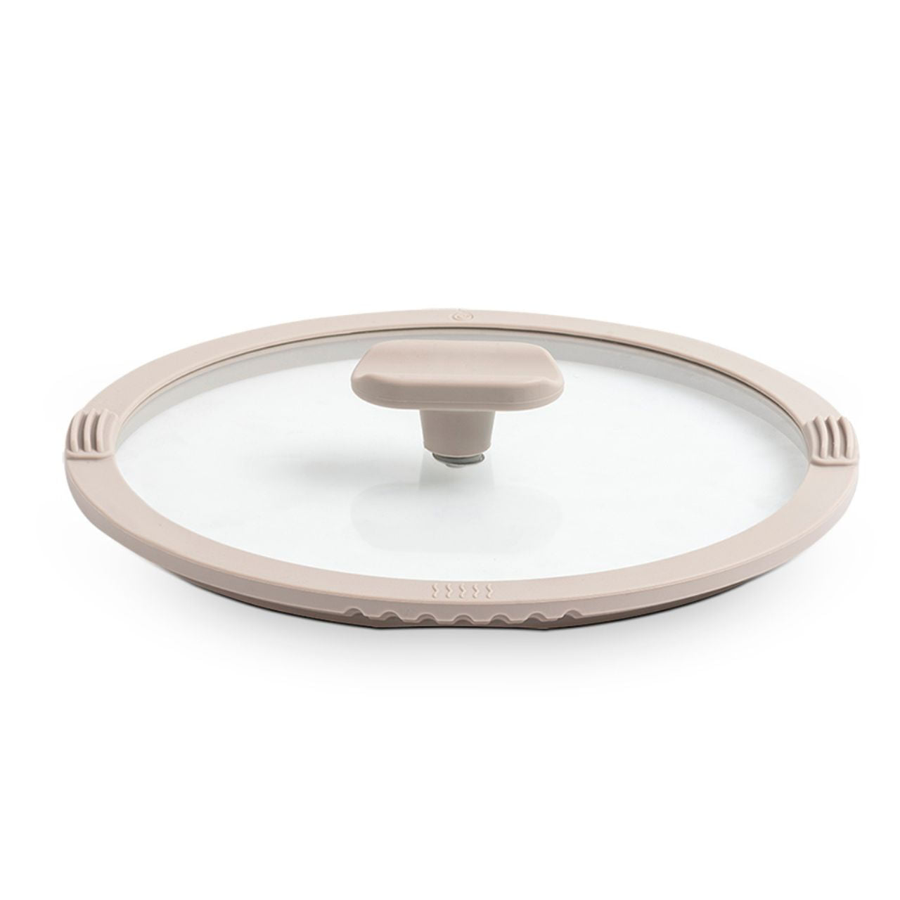 Jogo de Panelas Empilhável Brinox Loft 7 Peças Antiaderente Ceramic Life, Cabo Removível e Fundo de Indução - Areia