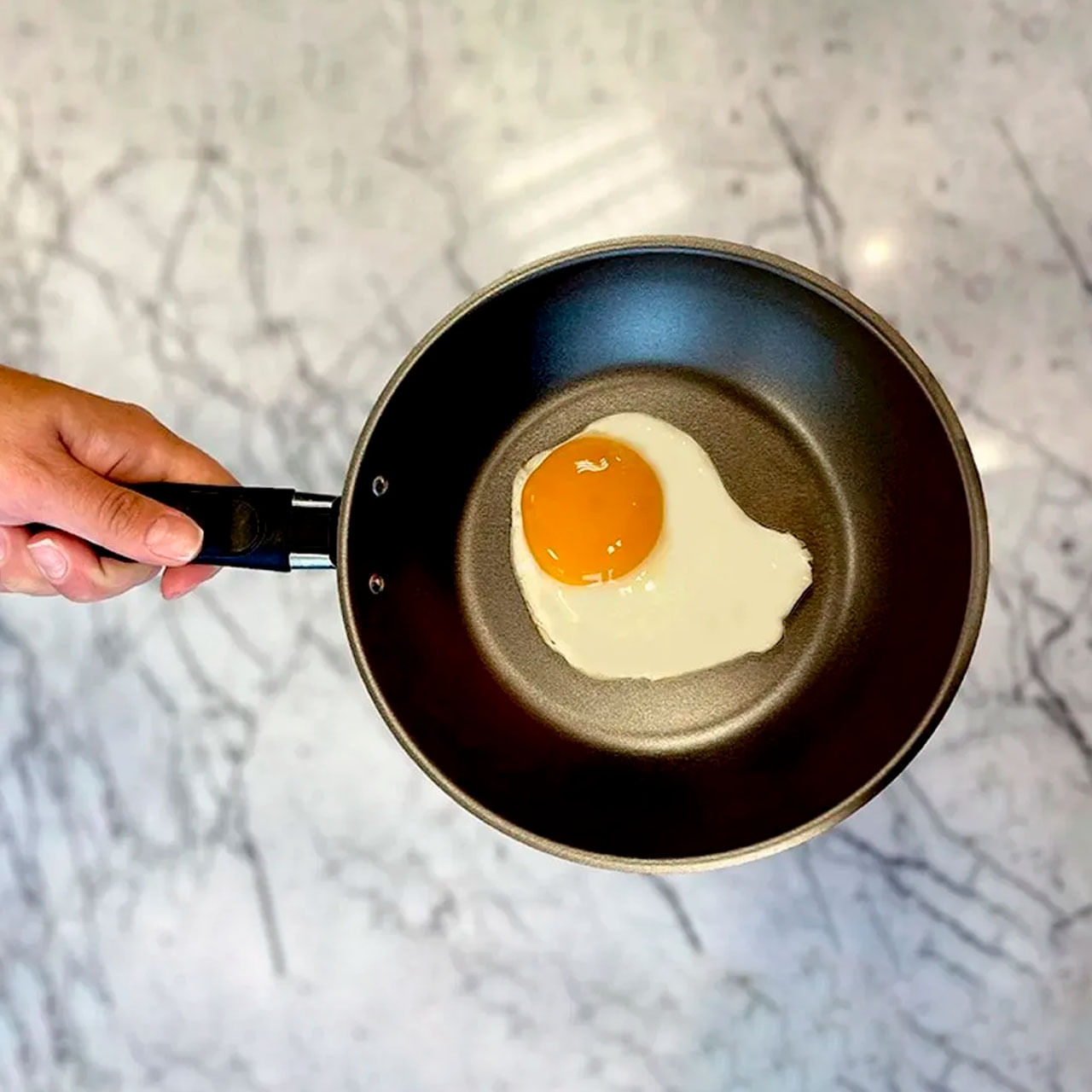 Frigideira Brinox Ruby Antiaderente Pro-Flon Ø22cm 1,1 Litros Vermelha