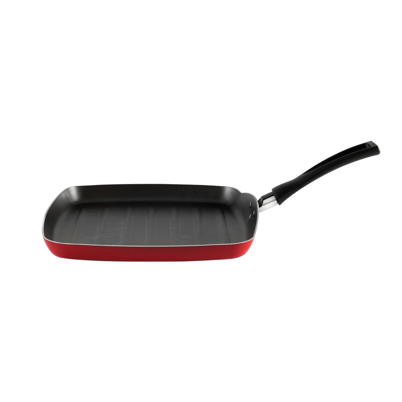 Grill Brinox Garlic Antiaderente Pro-flon 24cm 0,75 Litros Vermelho