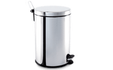 Lixeira com Tampa e Balde Brinox Decorline 20 Litros Aço Inoxidável
