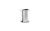 Lixeira 1/2 Lua Brinox Decorline 8 Litros Ø 20 x 30 cm Aço Inoxidável