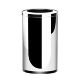 Lixeira com Aro Brinox Decorline 64 Litros Ø35 x 70cm Aço Inoxidável