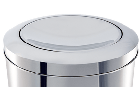 Lixeira com Tampa Basculante Brinox Decorline 7,8 Litros 18,5 x 29cm Aço Inoxidável