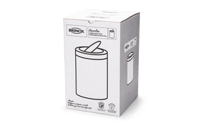 Lixeira com Tampa Basculante Brinox Decorline 7,8 Litros 18,5 x 29cm Aço Inoxidável