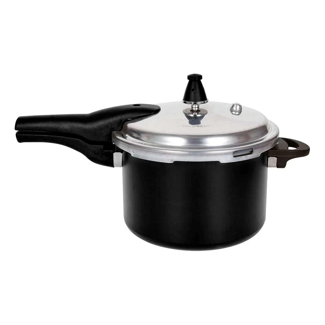 Panela de Pressão Indução Brinox Super Antiaderente Ceramic Life 4,2 Litros 20cm Preto