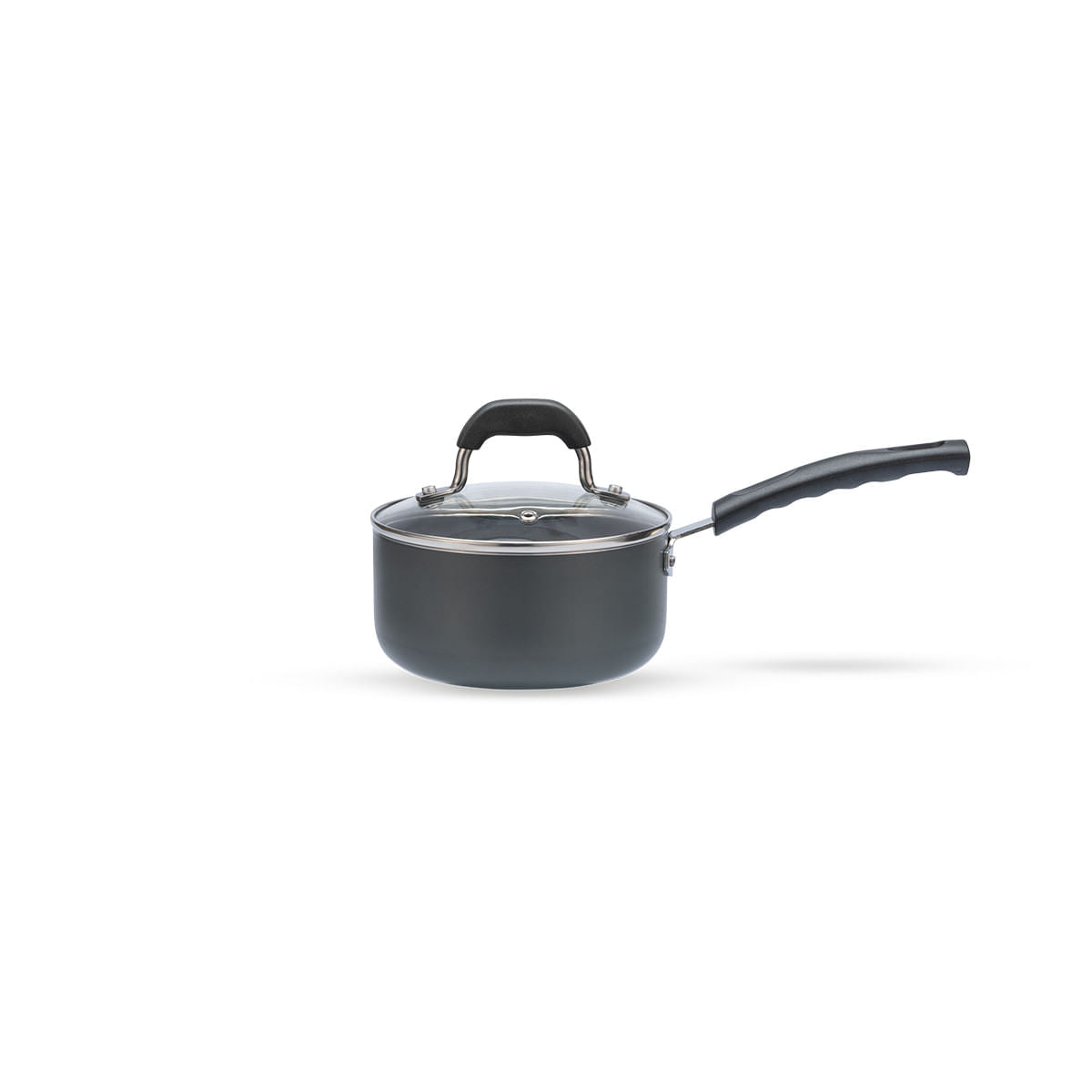 Jogo de Panelas Brinox Antiaderente Ceramic Life 5 Peças Fine Cinza