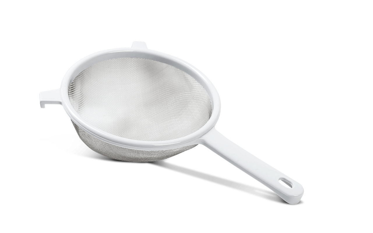 Peneira de Inox com Cabo ABS Brinox Top Pratic Ø18cm