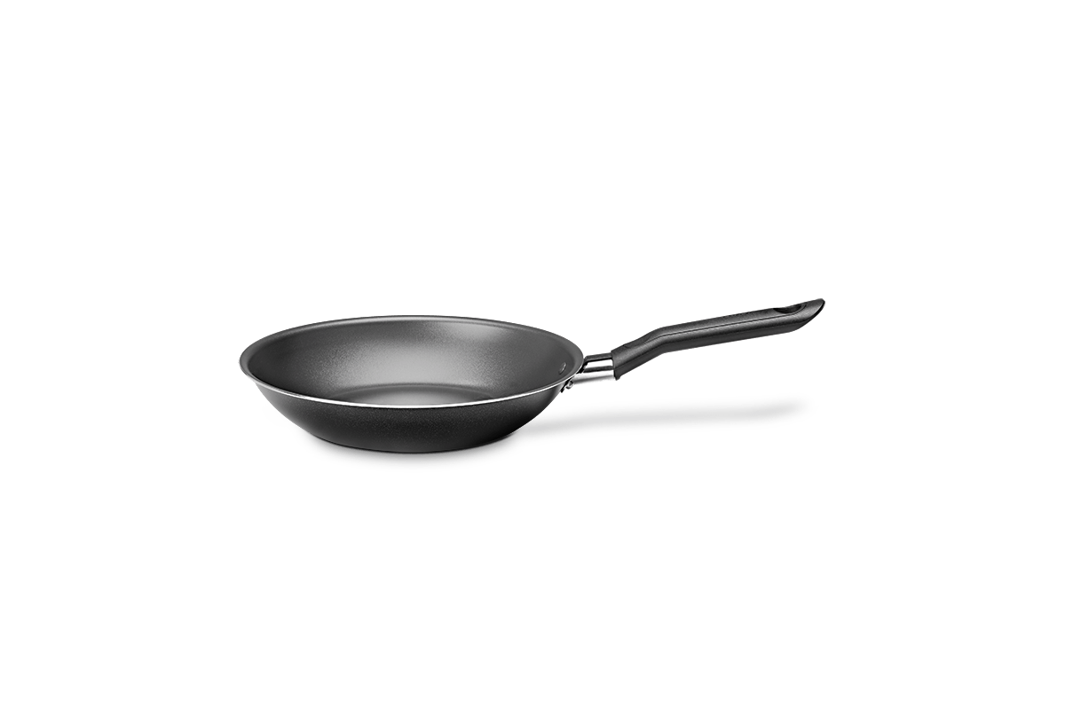 Frigideira Brinox Ebony Antiaderente Pro-Flon Ø13cm 250ml Preto