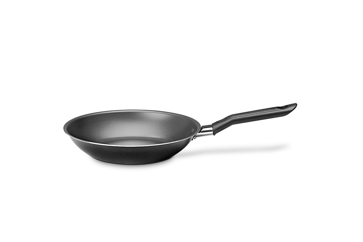 Frigideira Brinox Ebony Antiaderente Pro-Flon Ø18cm 600ml Preto