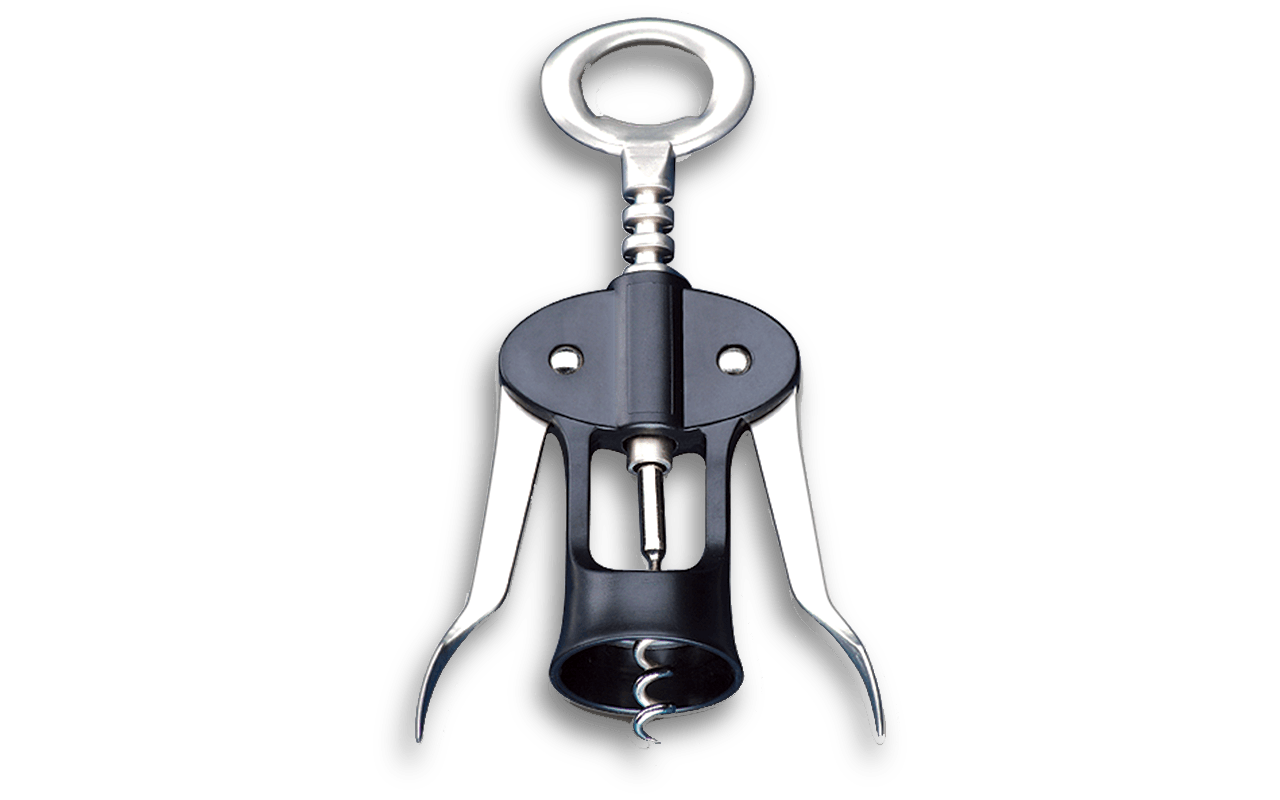 Saca Rolhas Brinox Aço Inox Preto