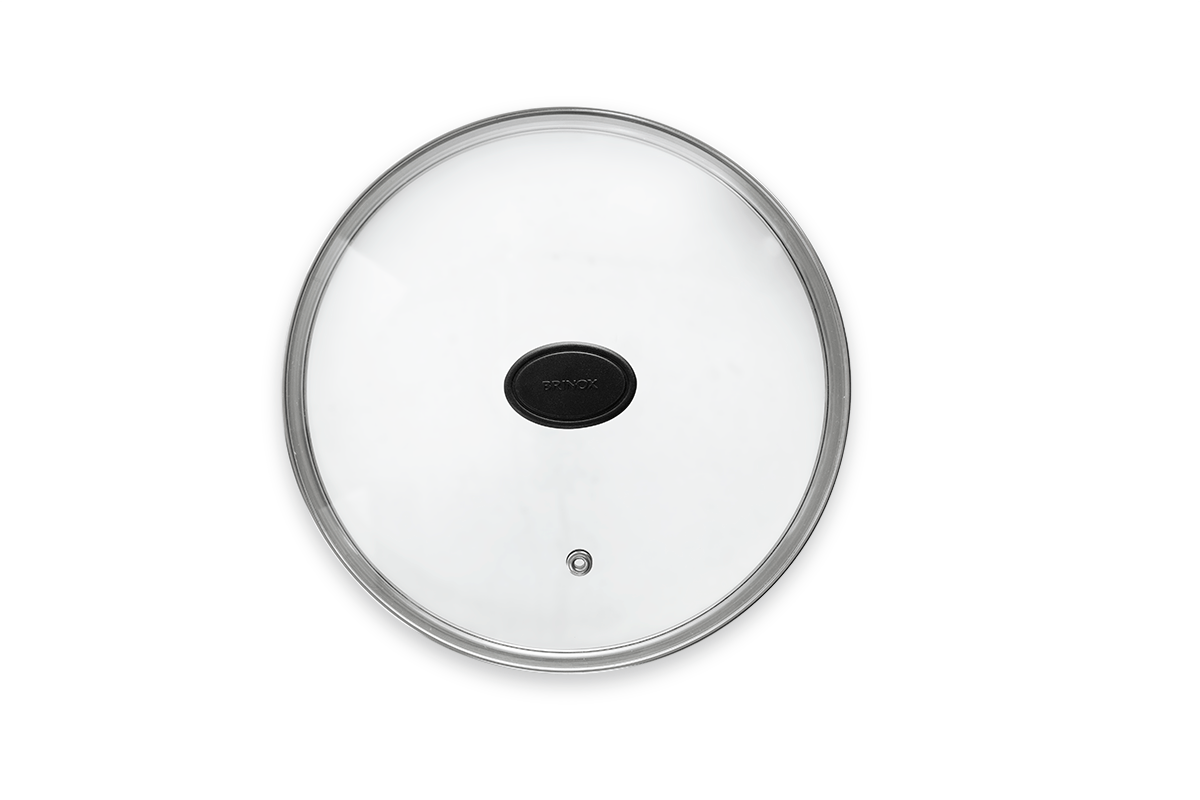 Tampa De Vidro -  20 Cm - Brinox
