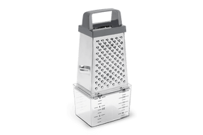 Ralador 4 Faces com Coletor Brinox Top Pratic 20,5 cm Aço Inox