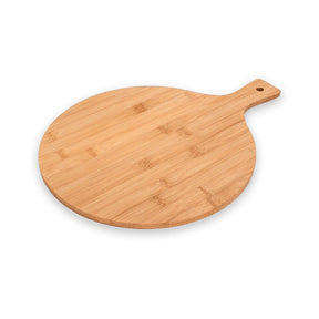 Tábua Corte Redonda Bambu Natural 40cm Haus Concept