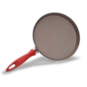 Tapioqueira Panquequeira Brinox Easy Antiaderente Ceramic Life Ø22cm 500ml Vermelho