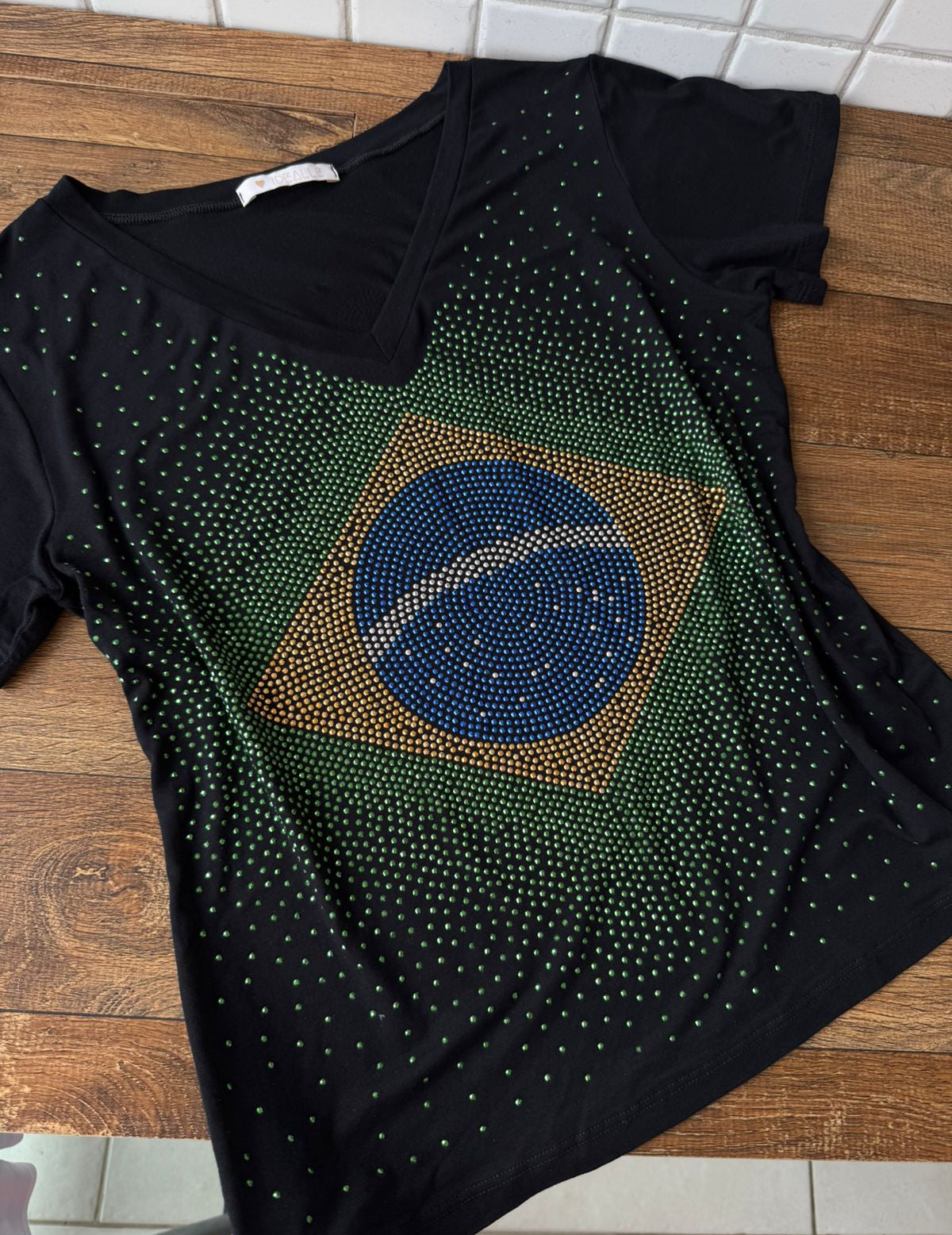 Pré-Venda Bandeira Brasil Preta