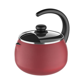 Chaleira Brinox com Tampa 2 Litros Cereja