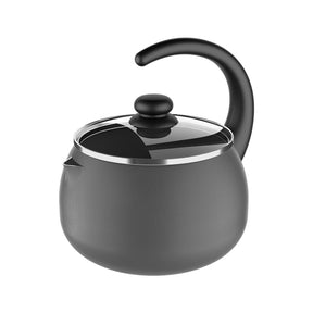 Chaleira Brinox com Tampa 2 Litros Grafite