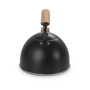 Chaleira com Indução e Apito Brinox Roma Vintage 1,3 Litros Preto