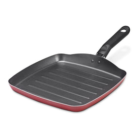 Jogo de Frigideiras Brinox Garlic Antiaderente Pro-flon 3 Peças Vermelho