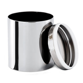 Conjunto de Potes para Mantimentos com Tampa e Visor Brinox Suprema 5 Peças Aço Inox