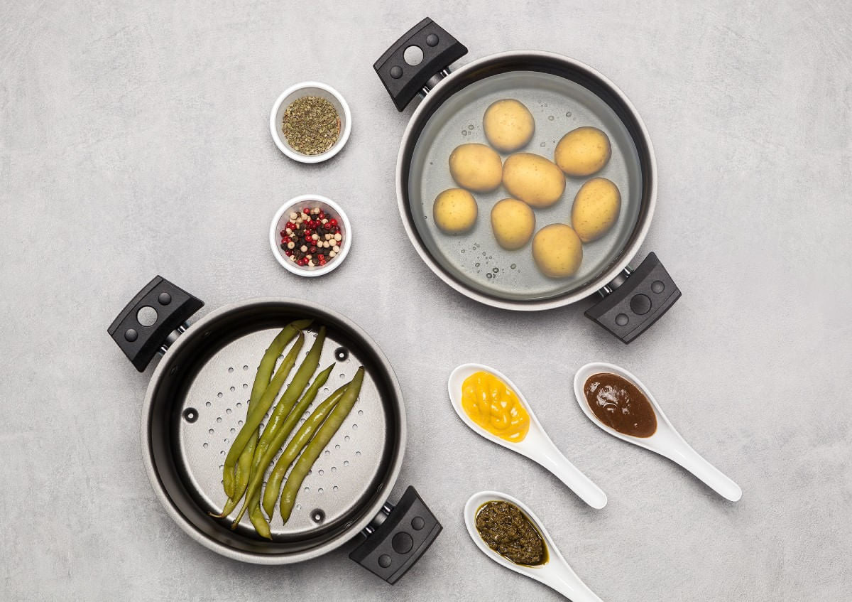 Cozi e Vapor Brinox Especiarias Antiaderente Pro-flon Ø16cm 1,45 Litros Grafite