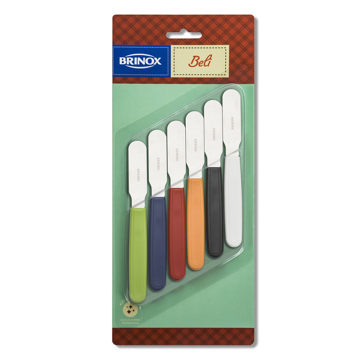 Espátulas para Manteiga/Patê 6 Peças - Beli