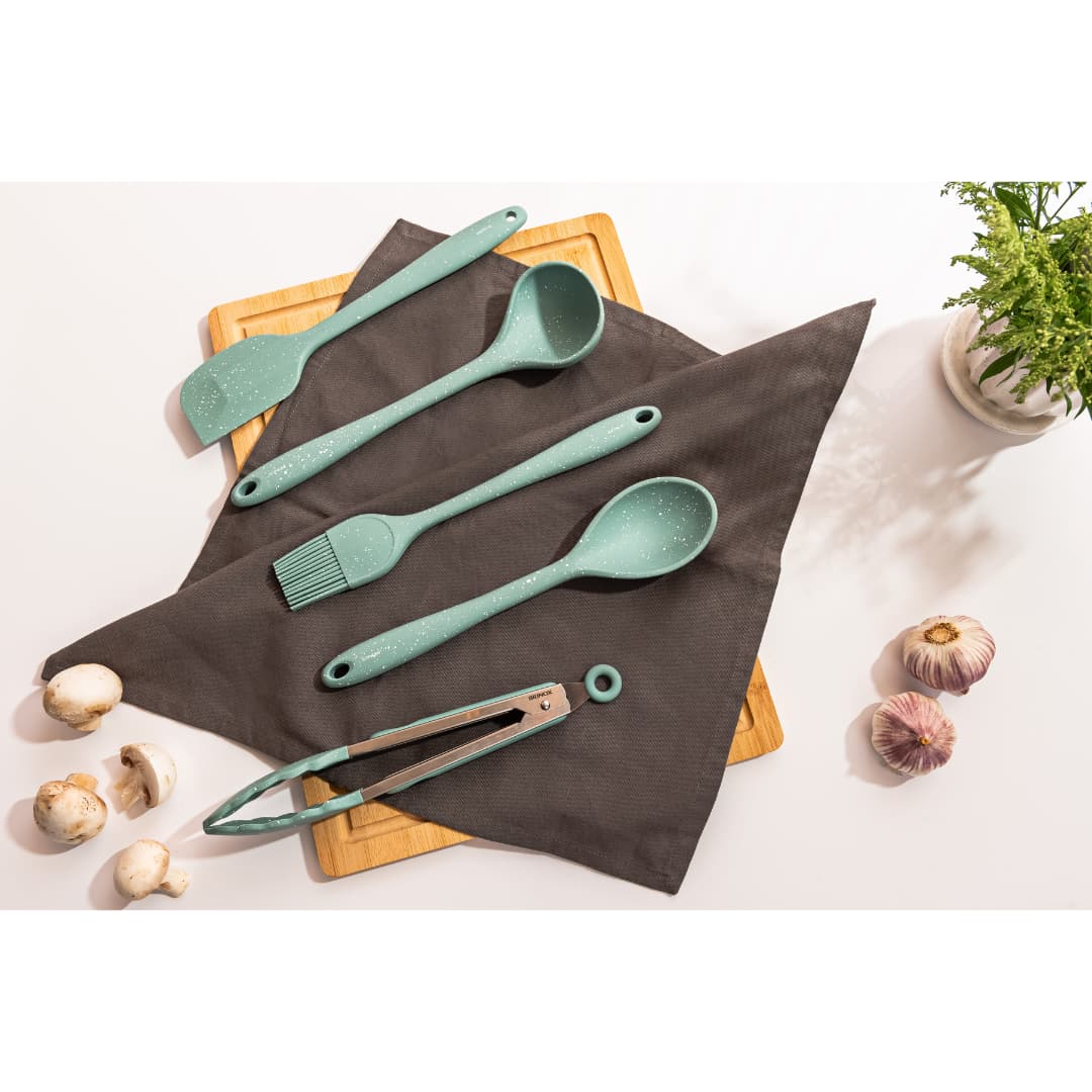 Espátula de Silicone Brinox Flex 28cm Verde