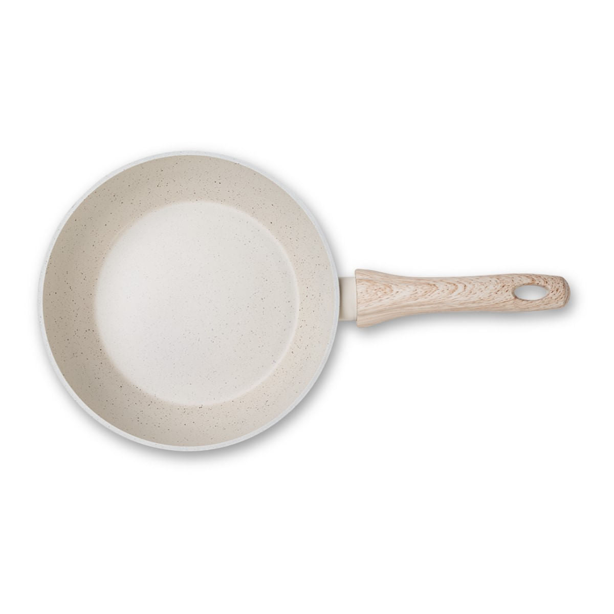 Frigideira Alta de Indução com Tampa Brinox Sirius Antiaderente Ceramic Life Ø24cm 2,3 Litros Vanilla