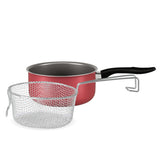 Fritadeira Brinox Chilli Antiaderente Pro-´flon Ø20cm 3 Litros Cereja