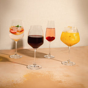 Jogo de 6 Taças para Espumante em Cristal Bohemia 190ml Haus Concept Aroma