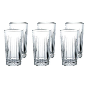 Jogo de 6 Copos de Vidro 440ml Haus Concept Gala