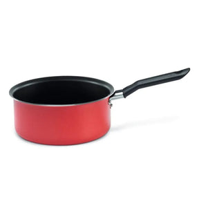 Jogo de Panelas Brinox Antiaderente Pro-Flon 4 Peças Garlic Vermelho