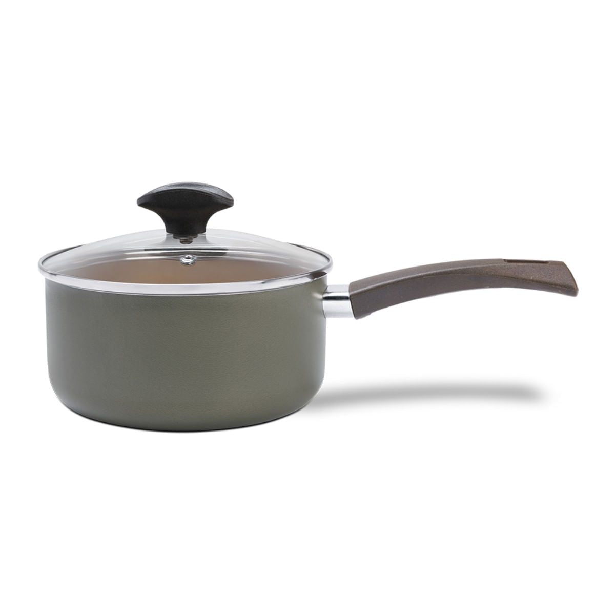 Jogo de Panelas Brinox Antiaderente Pro-Flon 5 Peças Green Verde